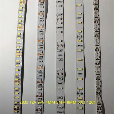定制发光二极管条2835 3528 5050硬光条4毫米5毫米8毫米10毫米3.7v 5v 6v 12v 24v 30 240发光二极管灯 ...