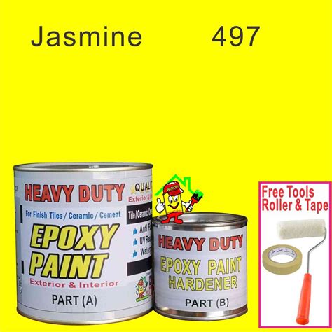 Jasmine L Heavy Duty Epoxy Paint Free Tools Roller And Tape