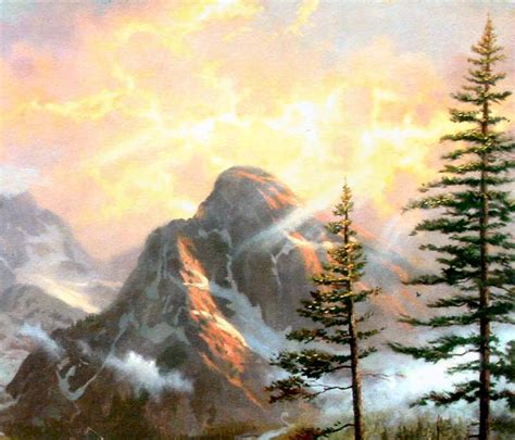 Almost Heaven It Doesn T Get Much Better II By Thomas Kinkade 24x30 R