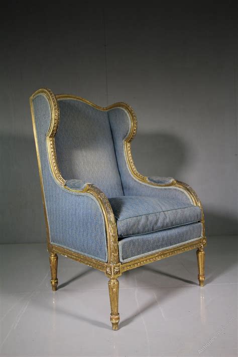 Beautiful English 19th Century Gilt Antique Armchair Antiques Atlas