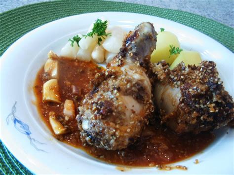 Morchelrahmsauce Mit Getrocknete Morcheln Und Schalotten Rezept