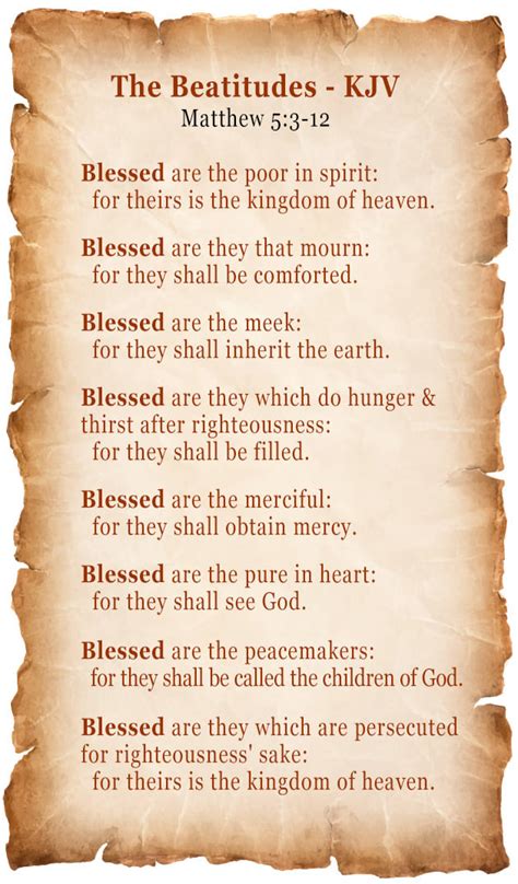 The Beatitudes: Verse by verse meaning