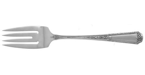 Louis Xiv Sterling No Monograms Individual Solid Fish Fork By