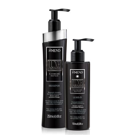 Kit Amend Luxe Creations Extreme Repair XIII 4 Produtos