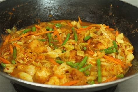 nasi lemak lover sayur lodeh malay style  vegetables curry