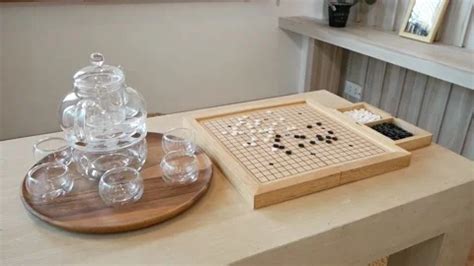 Modern and Stylish Japanese (Go) Board G... | Stock Video | Pond5