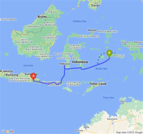 Jarak Dan Lama Perjalanan Dari Kab Lumajang Ke Kota Ambon Navi Id