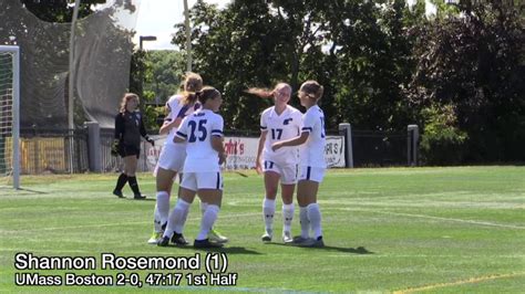 Umass Boston Women S Soccer Vs Western New England University