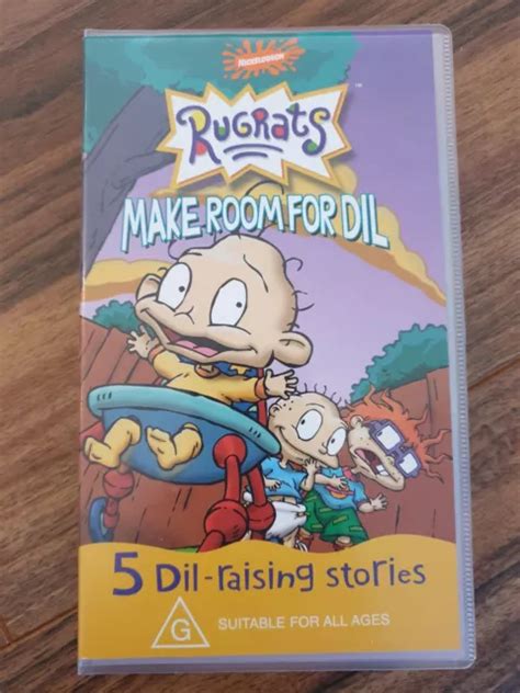 Rugrats Make Room For Dil Vhs Video Tape Nickelodeon Eur Picclick It