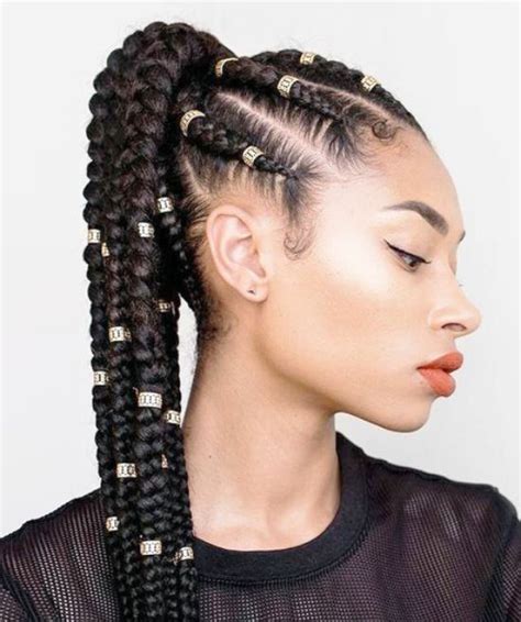 39 Crazy Braided Ponytail Hairstyles With Images Cool Braid