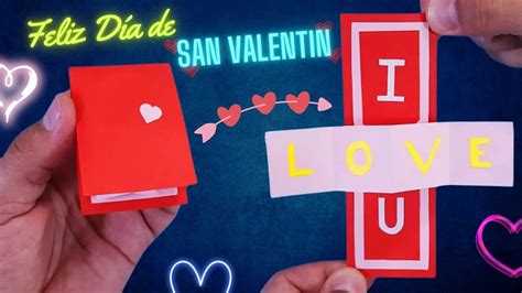 Feliz D A De San Valent N Tarjetas Regalo Diy Artepapelito