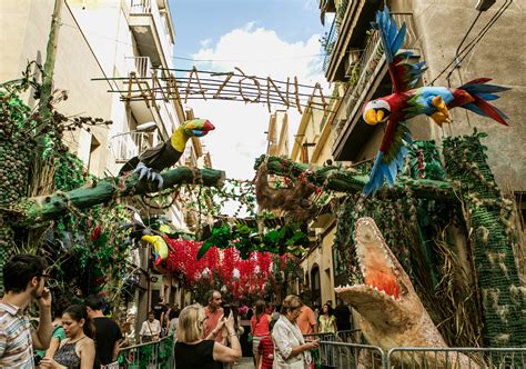 Calles Decoradas Ganadoras De La Festa Major De Gr Cia