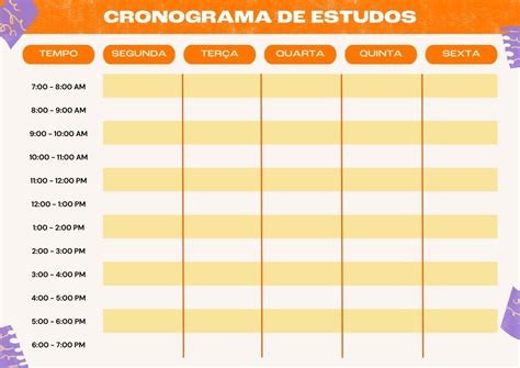 Como fazer o melhor cronograma de estudos (com dicas e exemplos) - Toda ...