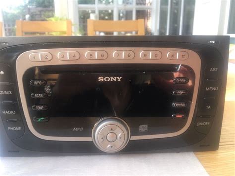 Sony Car Ford Fiesta Stereo Radio Cd Mp Radio Stereo Cd Player