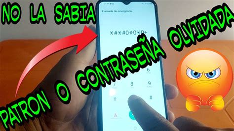 Quitar Patron O Contrase A Olvidada Samsung A A A Android