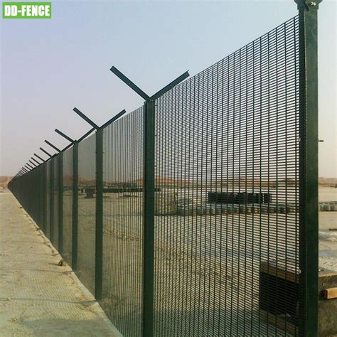 358 Prison Anti Climb Mesh Security Fence Panel Galvanized Fence