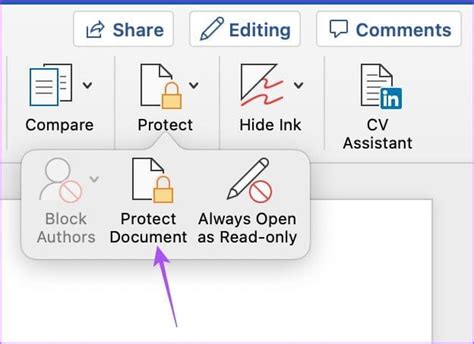 How To Add Password To A Microsoft Word Document On Mac And Windows Guiding Tech