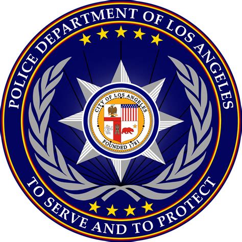 Badge Of The Chief Of The Lapd Png Transparent Image