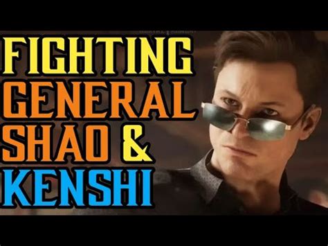 Fighting General Shao And Kenshi Johnny Cage High Level KL Ranked