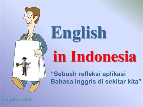 English in indonesia