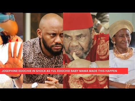 Yul Edochie Mom Josephine Edochie In Shck As Yul Baby Mama Made This