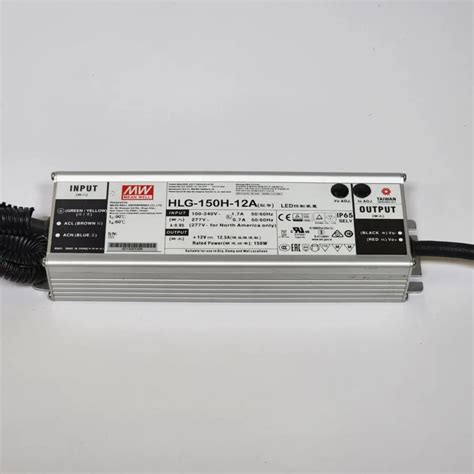 Mean Well Hlg H A Ac Dc Single Output Led Driver With Built In Pfc