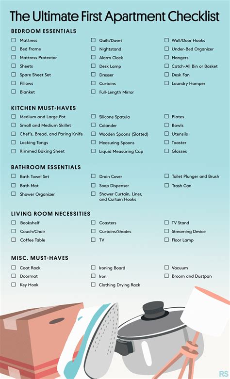 The Ultimate First Apartment Checklist