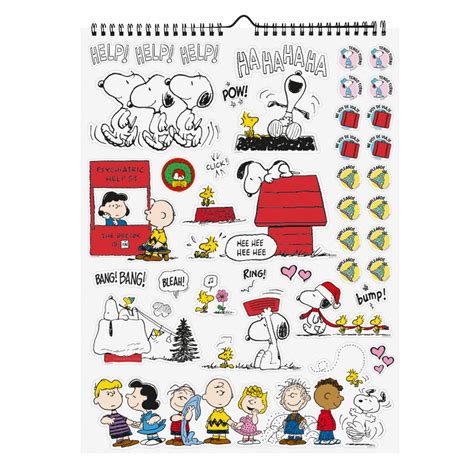 Calendario Mooving Snoopy Comprar En Woopy