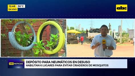 Depósito para neumáticos en desuso ABC Noticias ABC Color