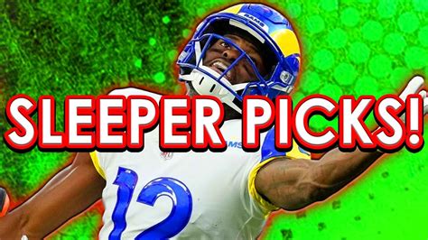 Nfl Draftkings Picks Week 1 Dfs Sleeper Picks Youtube