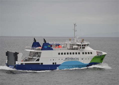 O Porto da Graciosa Fotos do novo ferry da Atlânticoline Mestre Simão