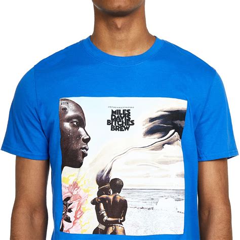 Miles Davis Bitches Brew T Shirt Blue Hhv