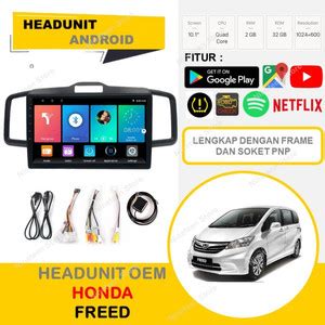 Jual Headunit Android Honda Freed Inch Double Din Head Unit Tape