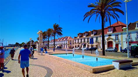 Vila Real de Santo António April 2023 Walking Tour Portugal 4K