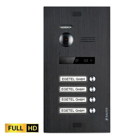 Balter Evo Hd T Rstation F R Video T Rsprechanlage Familienhaus