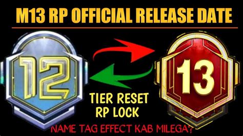 Bgmi M13 Royal Pass Official Release Date M12 Rp End Date Rp Loc