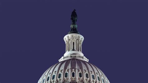 Statue Of Freedom On Top Of The United States Capitol Backiee