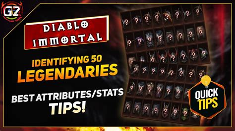 Identifying Legendaries Look For These Stats Attributes Tips