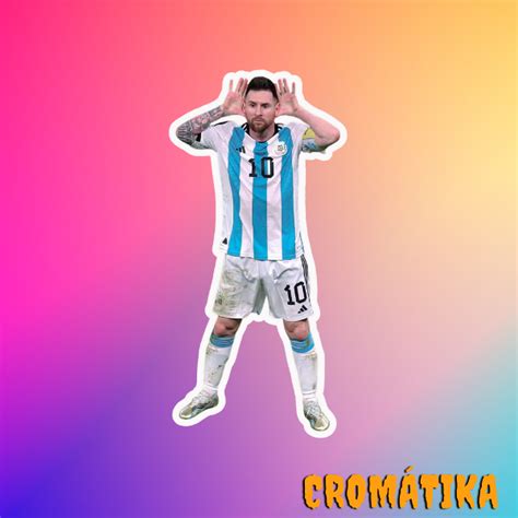 Sticker MESSI TOPO GIGIO CROMÁTIKA STICKERS