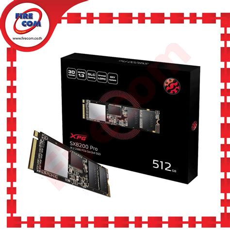 ฮาร์ดดิสก์ SSD M.2 Adata XPG 512Gb SX8200 Pro NVMe Solid State Drive ...