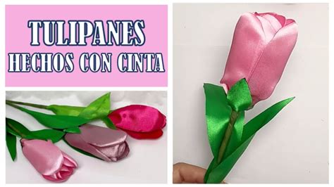 Tulipanes Eternos Hechos Con List N O Cinta Youtube