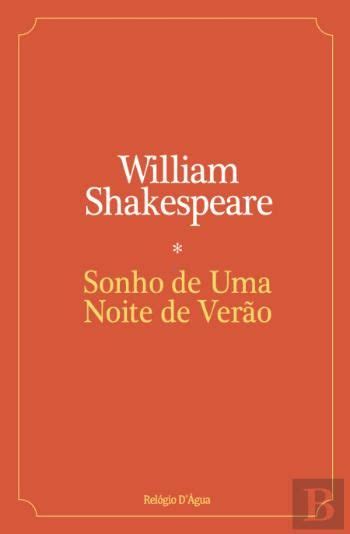 Sonho de uma Noite de Verão William Shakespeare Livro Bertrand