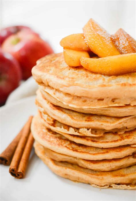 Cinnamon Apple Pancakes Vegan Where You Get Your Protein