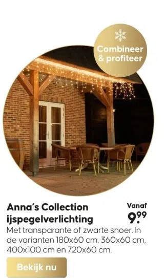 Anna S Collection Ijspegelverlichting Aanbieding Bij Boerenbond