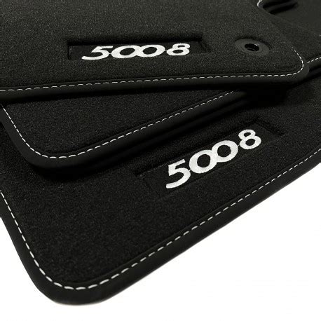 Floor mats Peugeot 5008 7-seater (2017-2020) velour