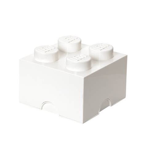 Room Copenhagen Contenitore Lego Storage Brick Bianco Finnish