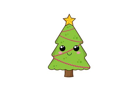 Cute Christmas Tree Graphic By Goodflowsstudio · Creative Fabrica