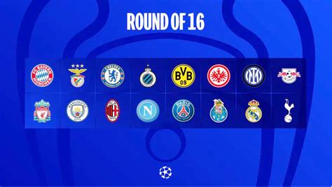 Tim Yang Lolos Ke Babak 16 Besar Liga Champions