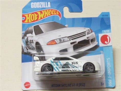 HOT WHEELS GODZILLA NISSAN SKYLINE GT R R LOT Of IN HAND HTF EUR