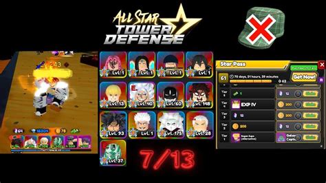 New Acc Id001⭐astd⭐all Star Tower Defensemeta Account Lvl243 713